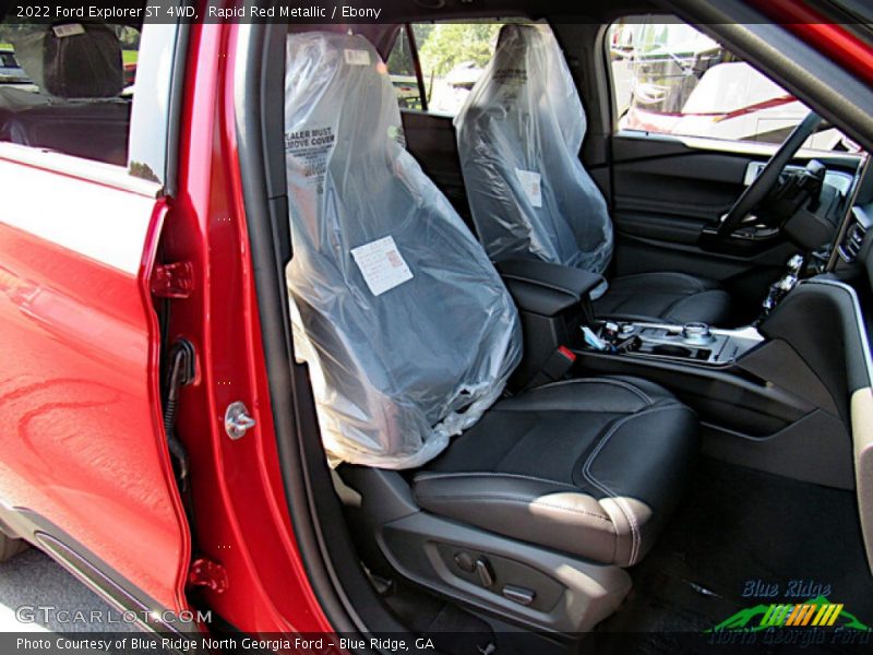 Rapid Red Metallic / Ebony 2022 Ford Explorer ST 4WD
