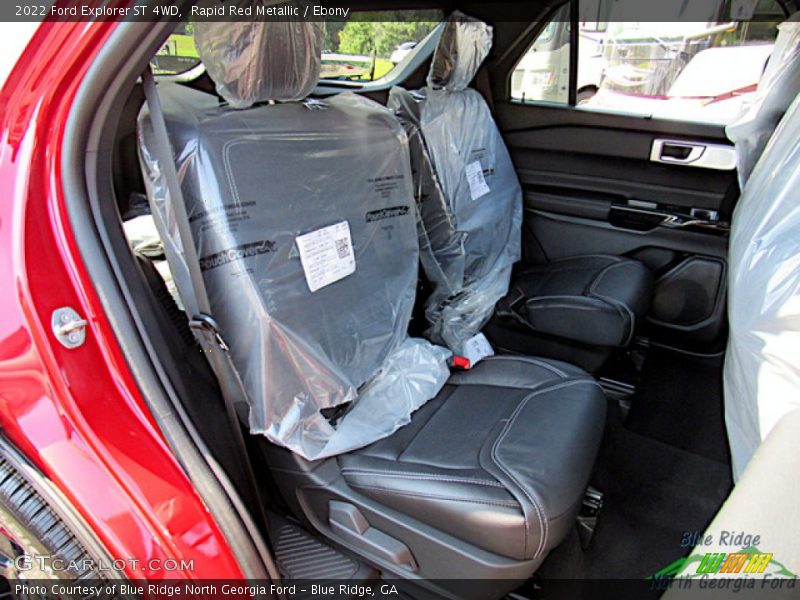 Rapid Red Metallic / Ebony 2022 Ford Explorer ST 4WD