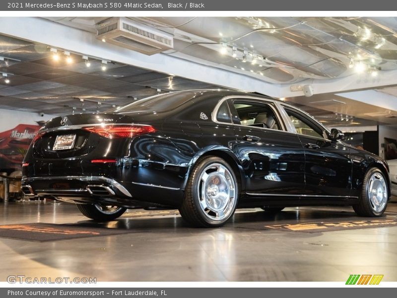 Black / Black 2021 Mercedes-Benz S Maybach S 580 4Matic Sedan