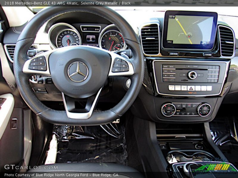 Selenite Grey Metallic / Black 2018 Mercedes-Benz GLE 43 AMG 4Matic