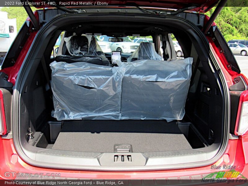 Rapid Red Metallic / Ebony 2022 Ford Explorer ST 4WD