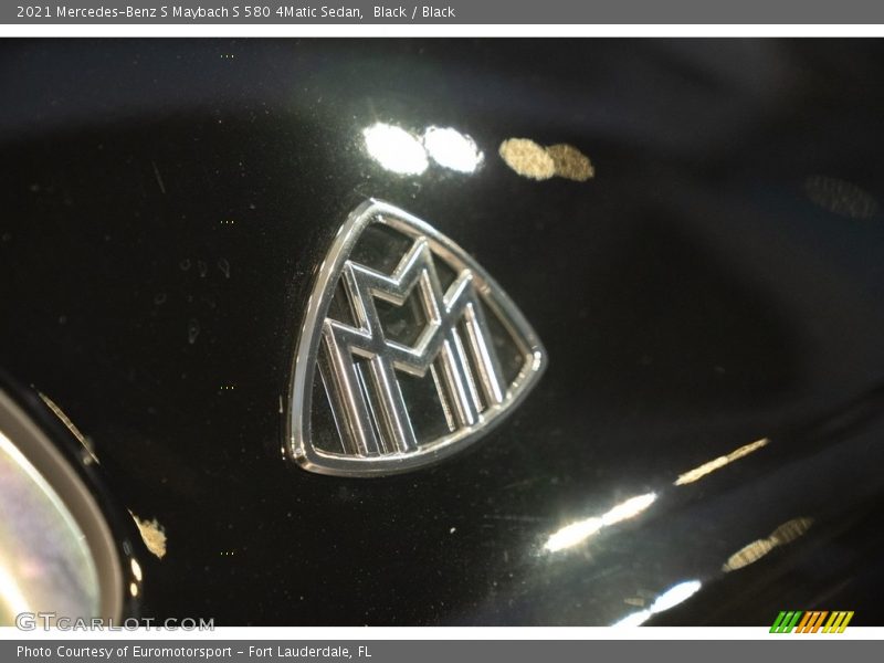 Black / Black 2021 Mercedes-Benz S Maybach S 580 4Matic Sedan