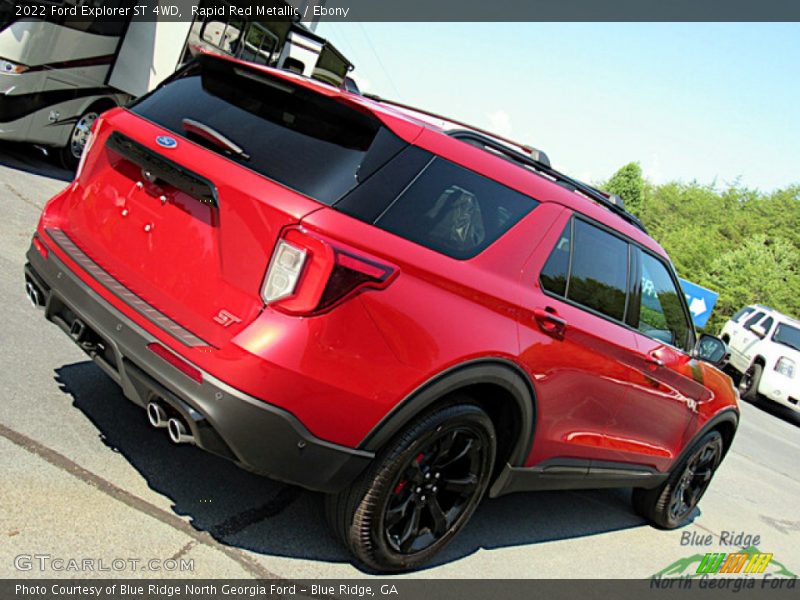 Rapid Red Metallic / Ebony 2022 Ford Explorer ST 4WD