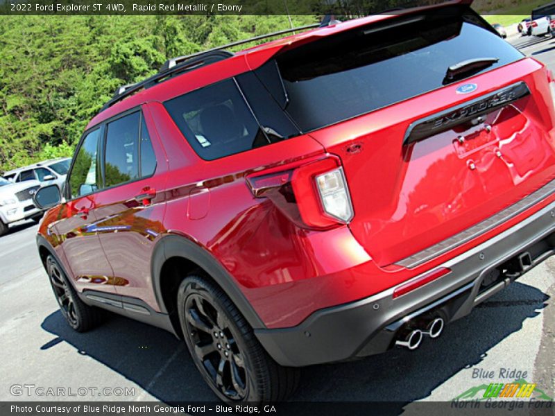 Rapid Red Metallic / Ebony 2022 Ford Explorer ST 4WD