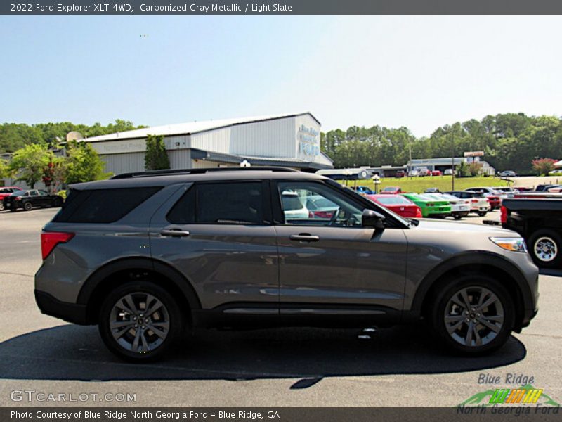 Carbonized Gray Metallic / Light Slate 2022 Ford Explorer XLT 4WD
