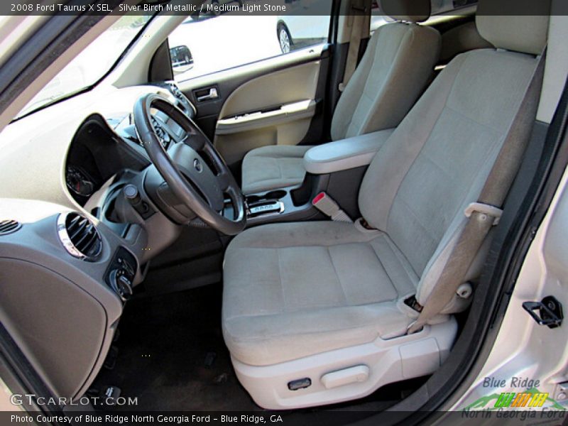 Silver Birch Metallic / Medium Light Stone 2008 Ford Taurus X SEL