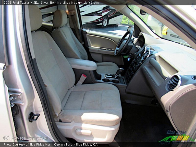 Silver Birch Metallic / Medium Light Stone 2008 Ford Taurus X SEL