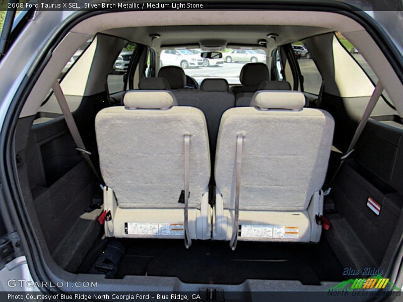 Silver Birch Metallic / Medium Light Stone 2008 Ford Taurus X SEL