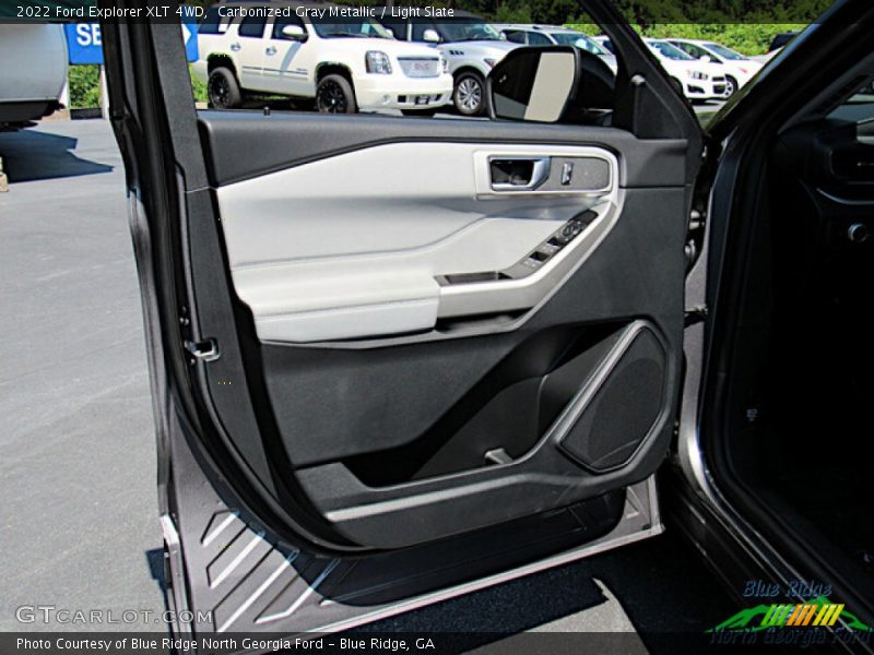 Carbonized Gray Metallic / Light Slate 2022 Ford Explorer XLT 4WD