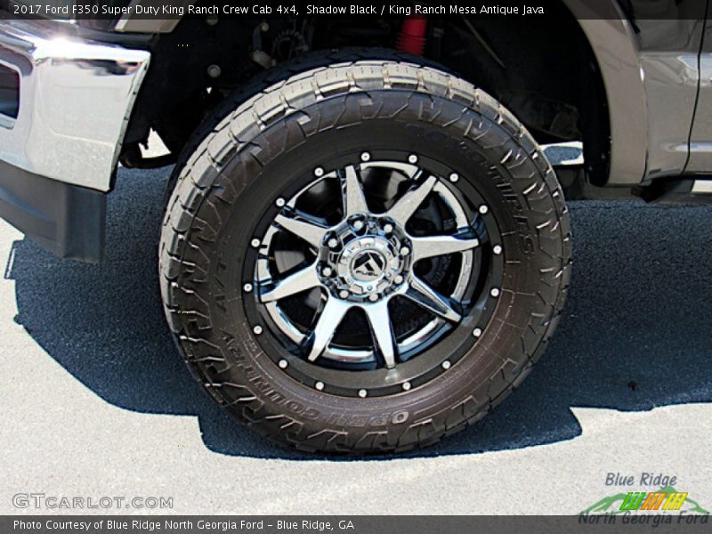 Shadow Black / King Ranch Mesa Antique Java 2017 Ford F350 Super Duty King Ranch Crew Cab 4x4