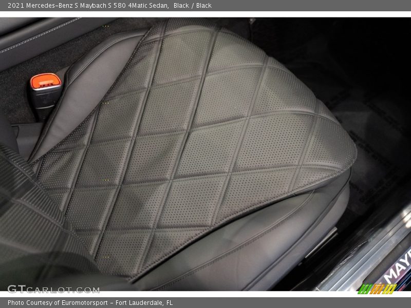 Front Seat of 2021 S Maybach S 580 4Matic Sedan