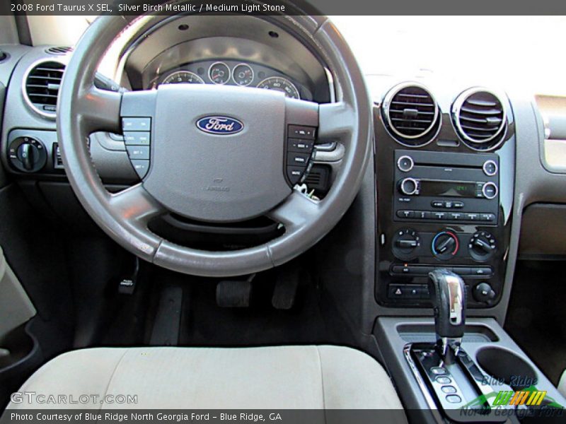 Silver Birch Metallic / Medium Light Stone 2008 Ford Taurus X SEL