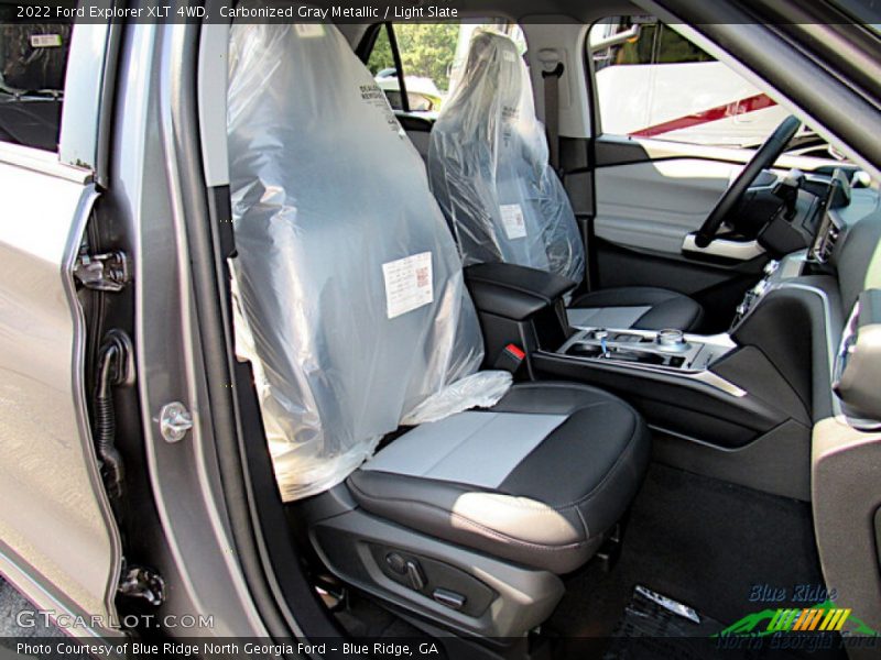 Carbonized Gray Metallic / Light Slate 2022 Ford Explorer XLT 4WD