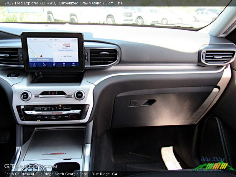 Carbonized Gray Metallic / Light Slate 2022 Ford Explorer XLT 4WD