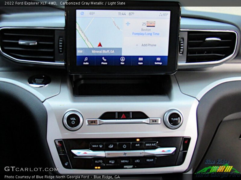 Carbonized Gray Metallic / Light Slate 2022 Ford Explorer XLT 4WD