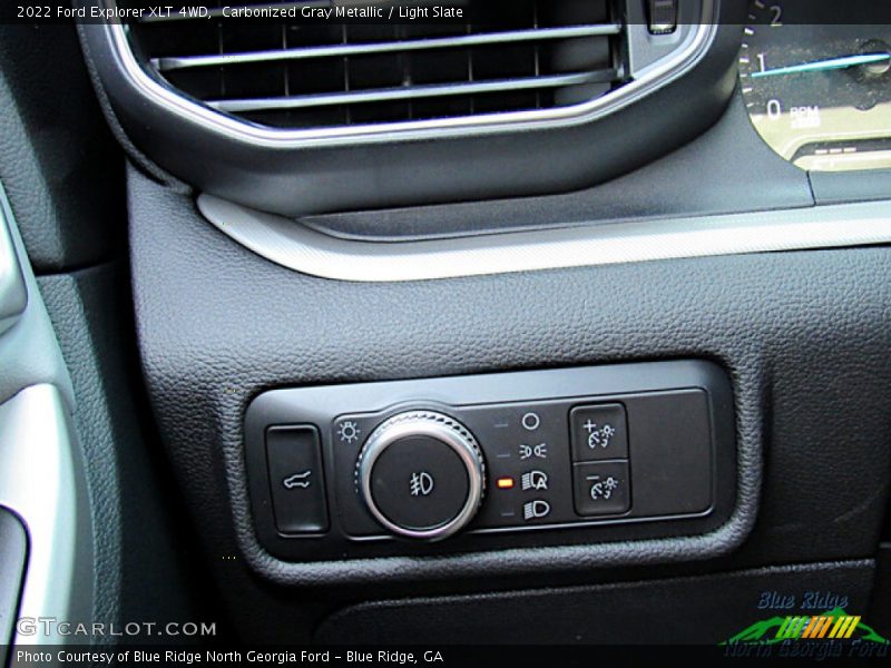 Carbonized Gray Metallic / Light Slate 2022 Ford Explorer XLT 4WD