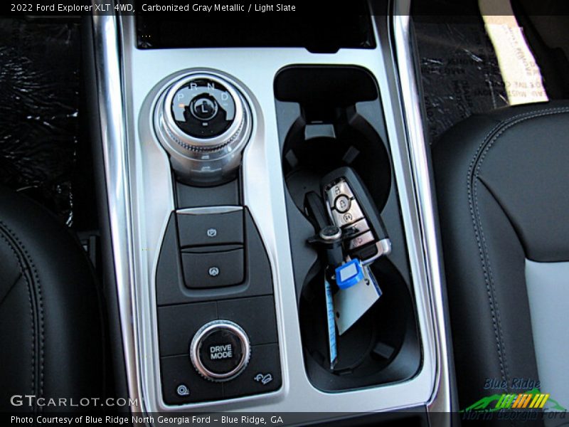 Carbonized Gray Metallic / Light Slate 2022 Ford Explorer XLT 4WD
