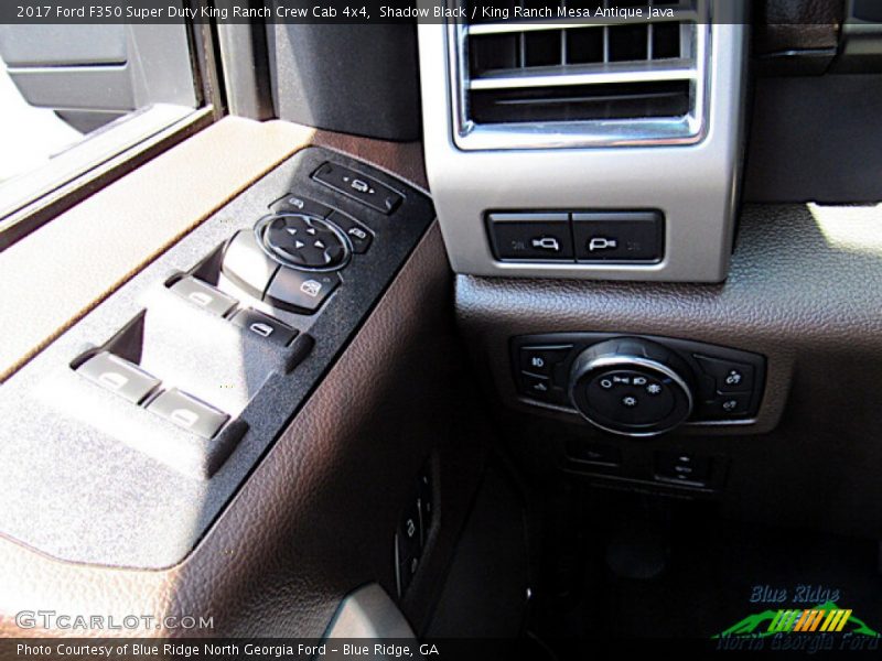 Shadow Black / King Ranch Mesa Antique Java 2017 Ford F350 Super Duty King Ranch Crew Cab 4x4