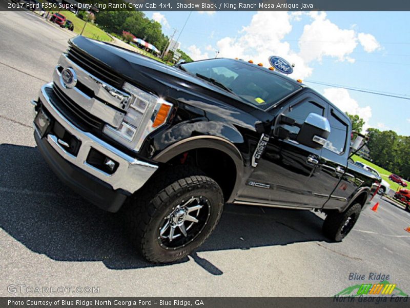 Shadow Black / King Ranch Mesa Antique Java 2017 Ford F350 Super Duty King Ranch Crew Cab 4x4