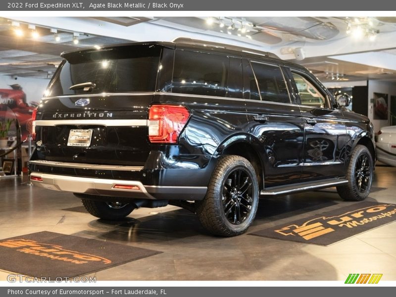 Agate Black Metallic / Black Onyx 2022 Ford Expedition XLT