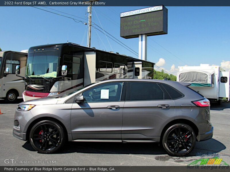 Carbonized Gray Metallic / Ebony 2022 Ford Edge ST AWD