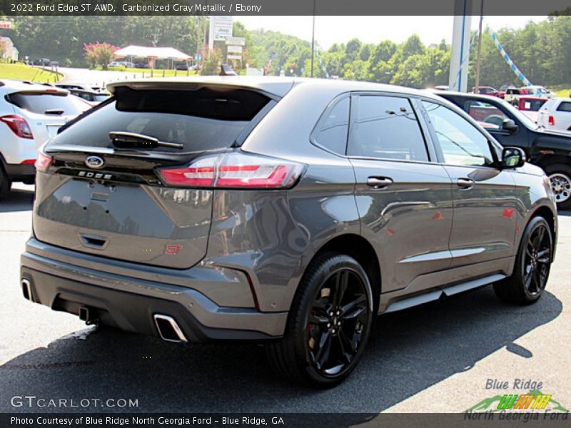 Carbonized Gray Metallic / Ebony 2022 Ford Edge ST AWD