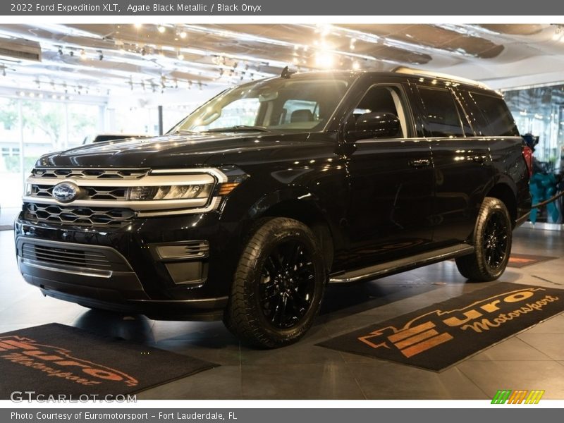 Agate Black Metallic / Black Onyx 2022 Ford Expedition XLT