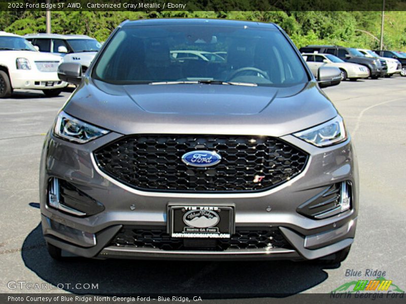 Carbonized Gray Metallic / Ebony 2022 Ford Edge ST AWD