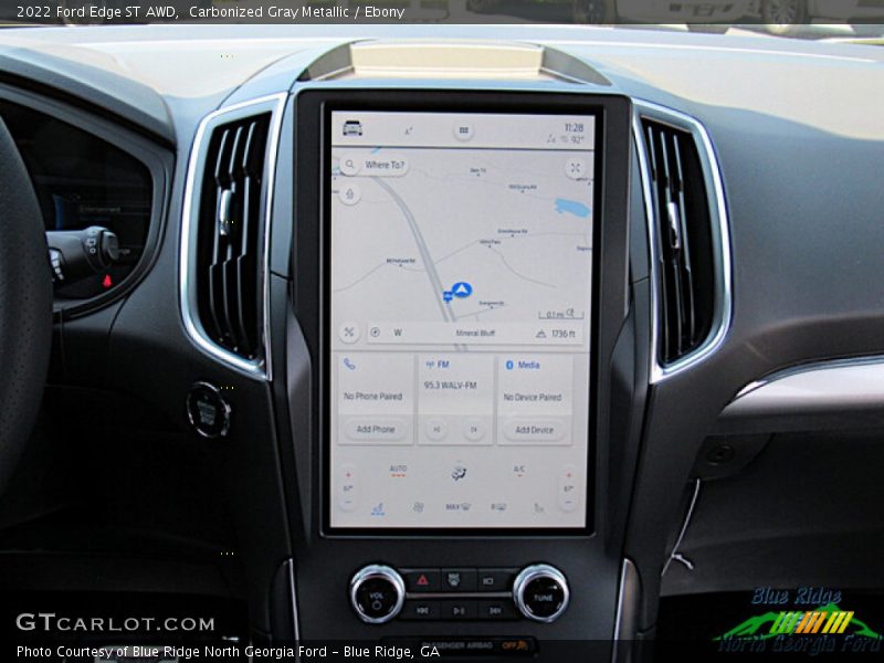 Carbonized Gray Metallic / Ebony 2022 Ford Edge ST AWD