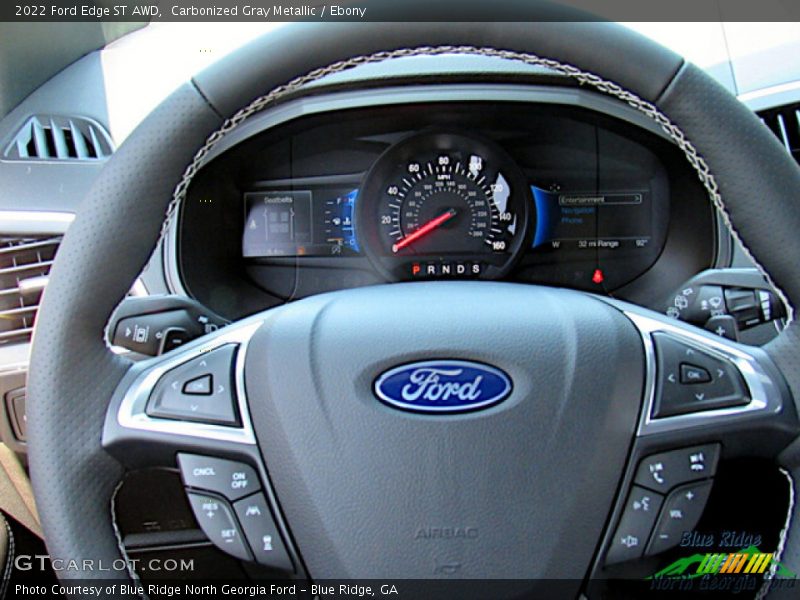 Carbonized Gray Metallic / Ebony 2022 Ford Edge ST AWD
