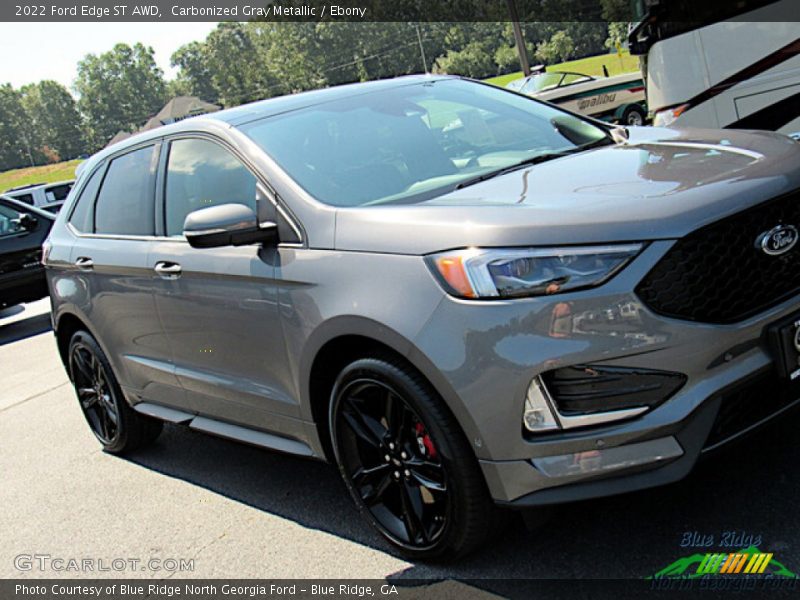Carbonized Gray Metallic / Ebony 2022 Ford Edge ST AWD