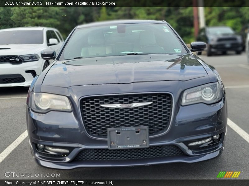 Maximum Steel Metallic / Black/Smoke 2018 Chrysler 300 S