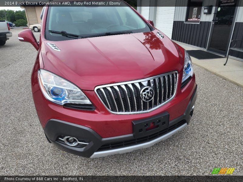 Ruby Red Metallic / Ebony 2014 Buick Encore Convenience AWD