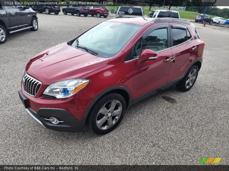 Ruby Red Metallic / Ebony 2014 Buick Encore Convenience AWD