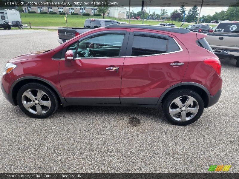 Ruby Red Metallic / Ebony 2014 Buick Encore Convenience AWD