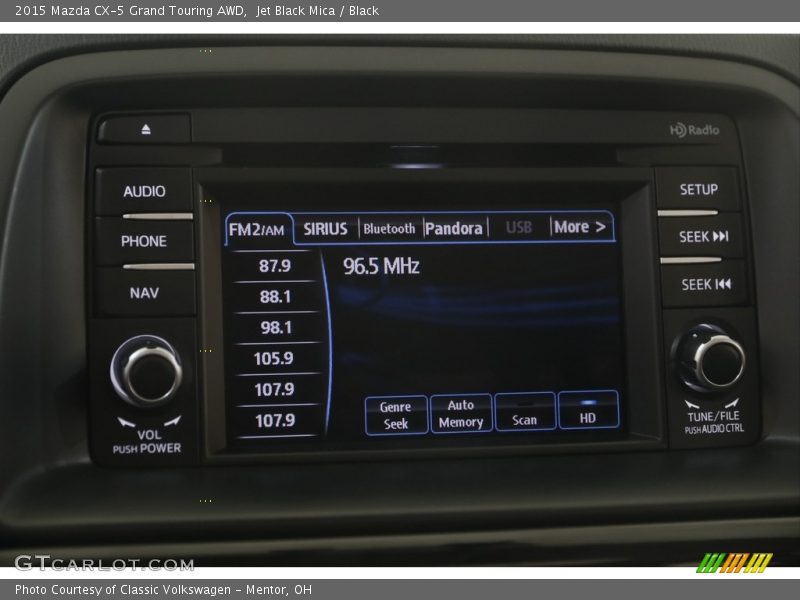 Audio System of 2015 CX-5 Grand Touring AWD