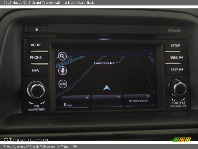 Jet Black Mica / Black 2015 Mazda CX-5 Grand Touring AWD