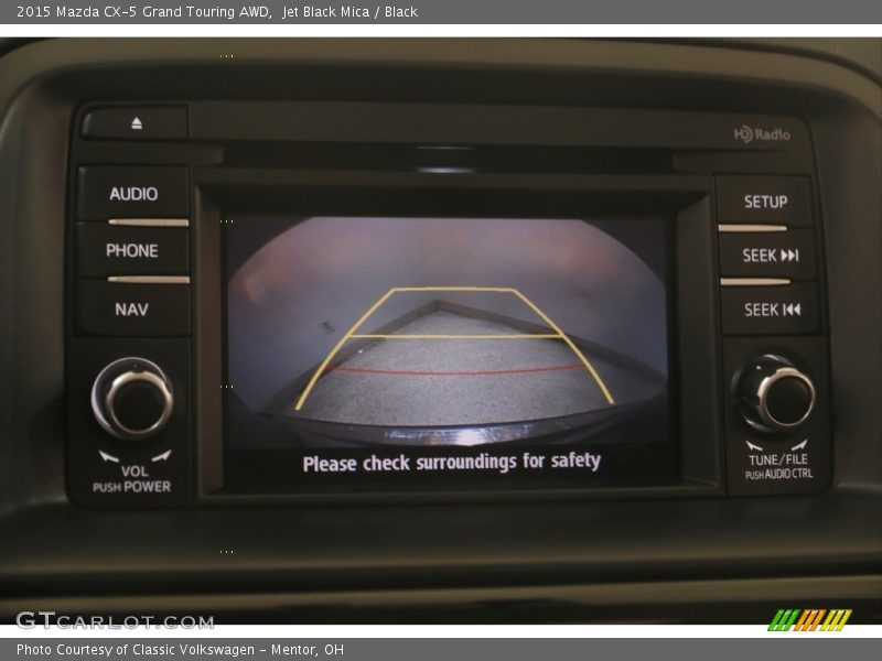 Jet Black Mica / Black 2015 Mazda CX-5 Grand Touring AWD