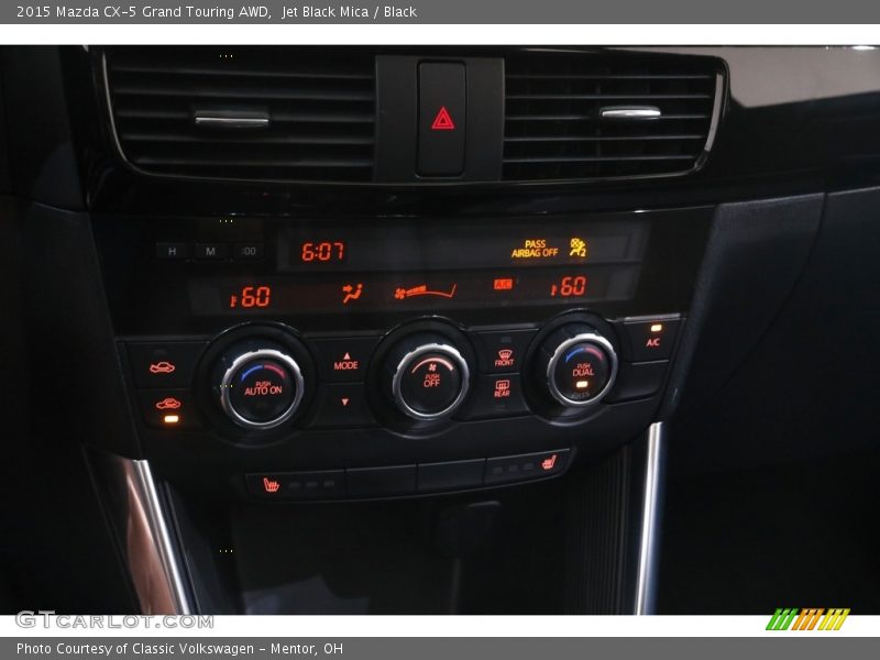Jet Black Mica / Black 2015 Mazda CX-5 Grand Touring AWD