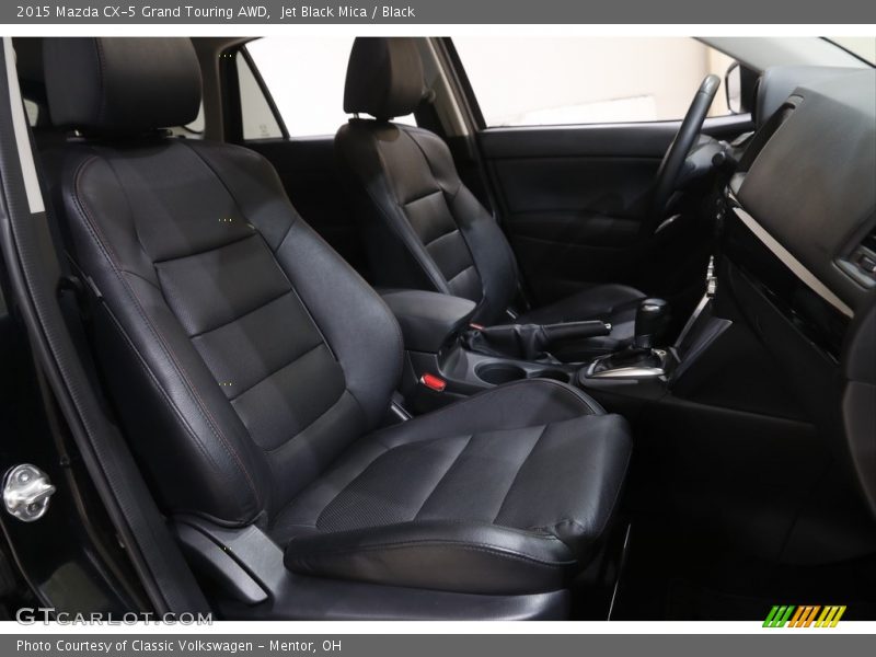Jet Black Mica / Black 2015 Mazda CX-5 Grand Touring AWD