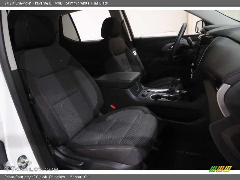 Summit White / Jet Black 2020 Chevrolet Traverse LT AWD