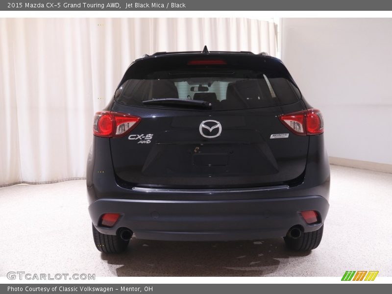 Jet Black Mica / Black 2015 Mazda CX-5 Grand Touring AWD