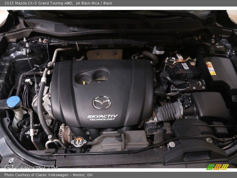 Jet Black Mica / Black 2015 Mazda CX-5 Grand Touring AWD