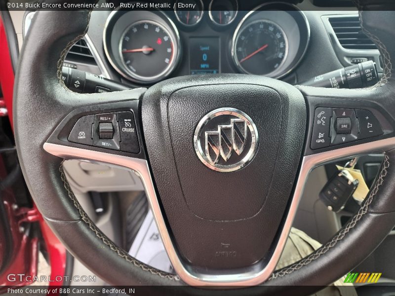 Ruby Red Metallic / Ebony 2014 Buick Encore Convenience AWD