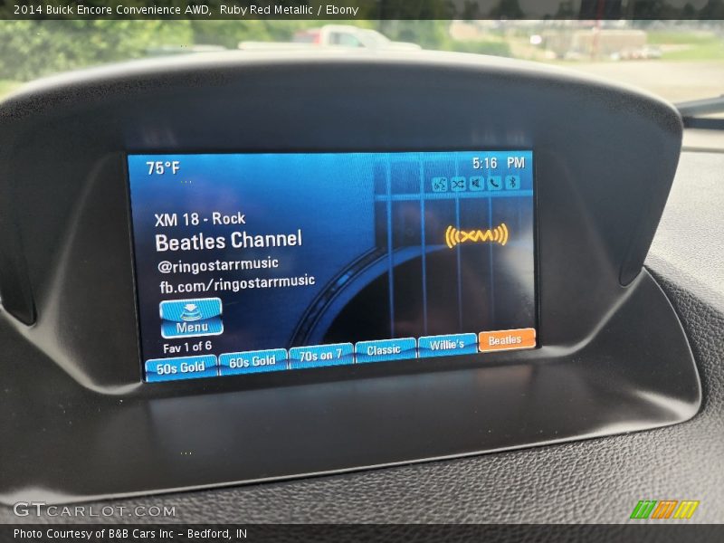 Ruby Red Metallic / Ebony 2014 Buick Encore Convenience AWD