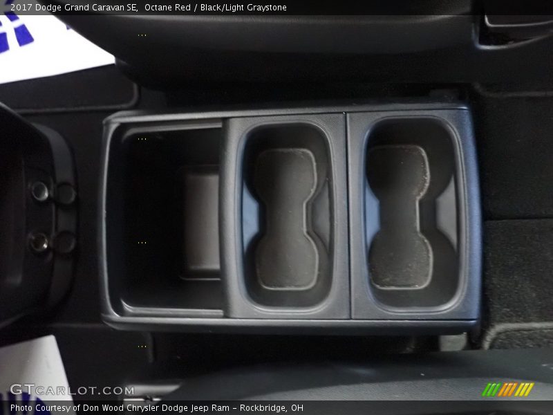 Octane Red / Black/Light Graystone 2017 Dodge Grand Caravan SE