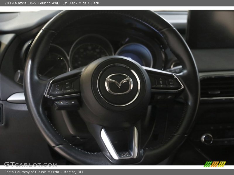 Jet Black Mica / Black 2019 Mazda CX-9 Touring AWD
