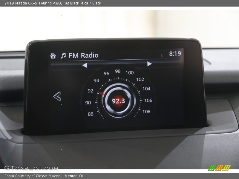 Jet Black Mica / Black 2019 Mazda CX-9 Touring AWD