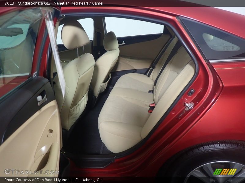 Venetian Red Pearl / Camel 2013 Hyundai Sonata GLS