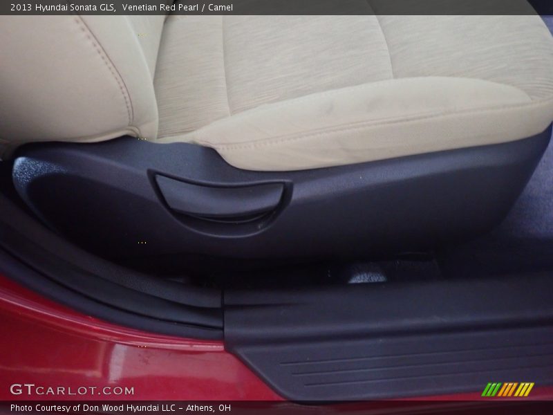 Venetian Red Pearl / Camel 2013 Hyundai Sonata GLS